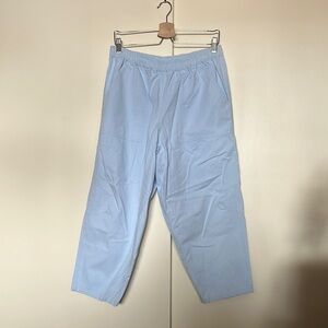 A Bronze Age Blue Theo Pants